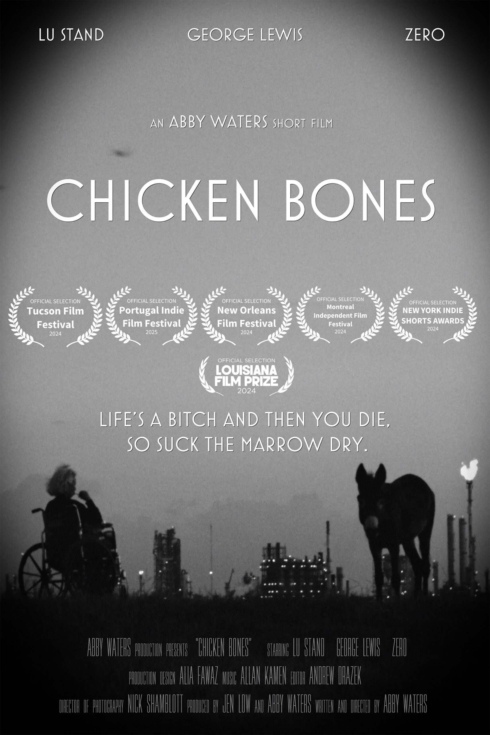 Chicken Bones Levee Poster